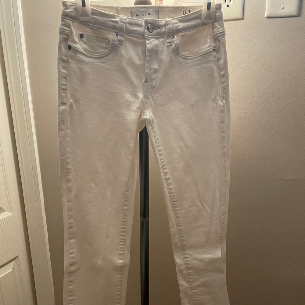 White jeans